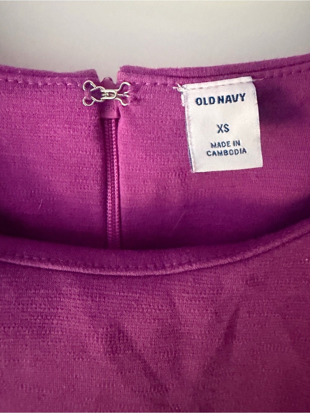 Old Navy Sleeveless Purple Sheath Dress - Picture 2 of 4